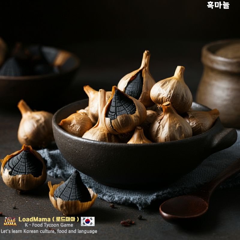 흑마늘 여러개