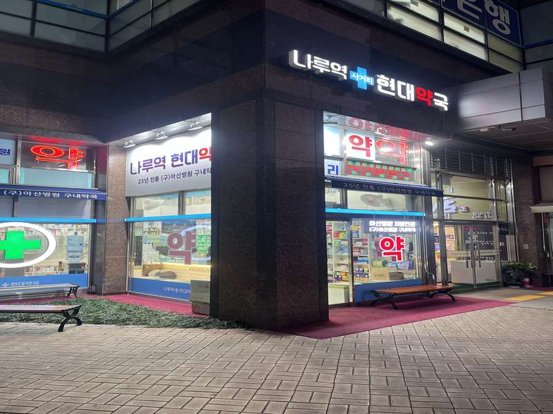 1. 나루역사거리현대약국 소개
