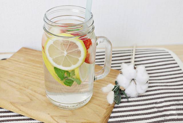 딸기레몬민트 디톡스워터 만들기,디톡스워터 효과 다이어트