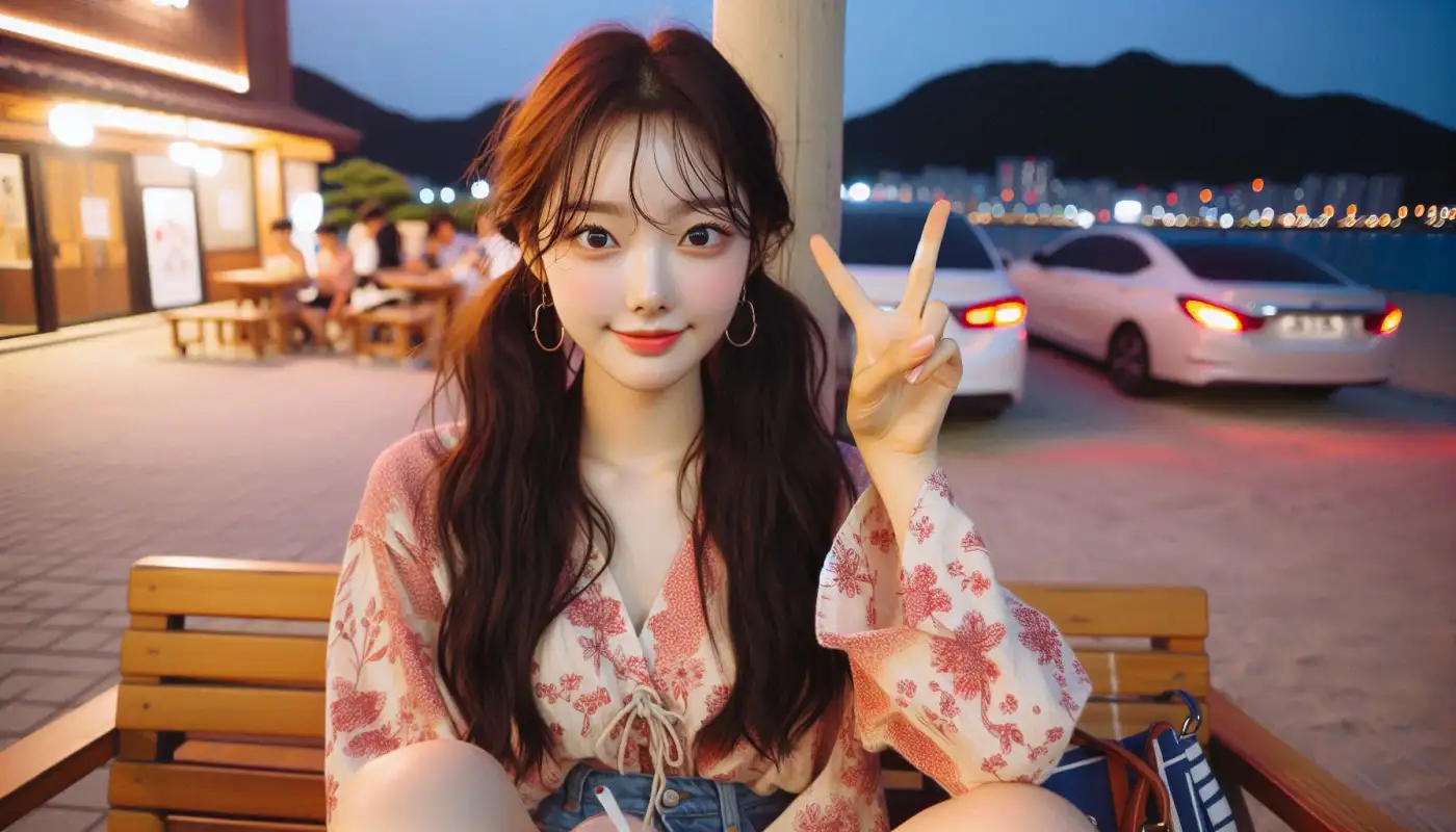 해외여행-면세한도를-알아보고-관광하는-여성의-모습