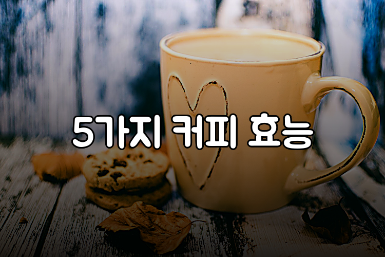 5가지 커피 효능