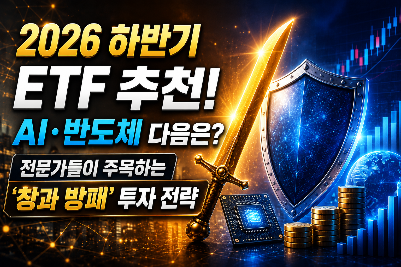 2026 하반기 ETF 추천! AI·반도체 다음은? 전문가들이 주목하는 '창과 방패' 투자 전략 관련 사진