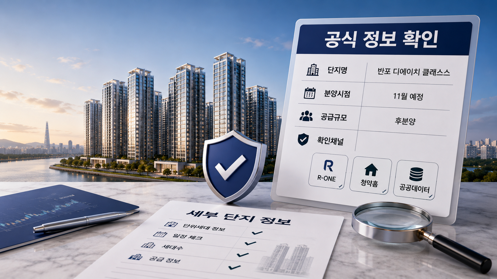 세부 단지 정보 및 공인된 데이터 확인처