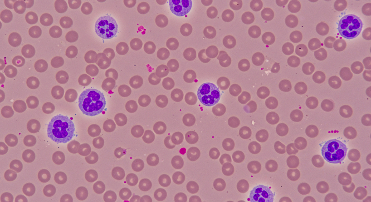 호중구 정상수치는 성인 기준 1&amp;#44;500~8&amp;#44;000/&mu;L.