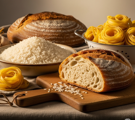 GI지수비교 (밥, 빵, 파스타) 관련 사진