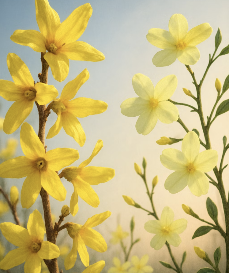 개나리 꽃말 희망과 달성의 상징으로 불리는 특별한 의미