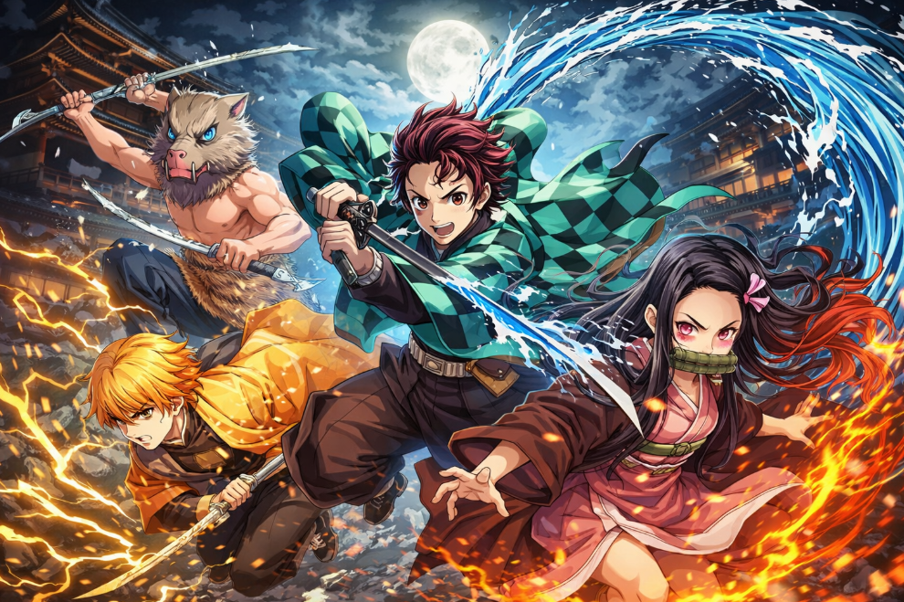 웹툰 귀멸의 칼날