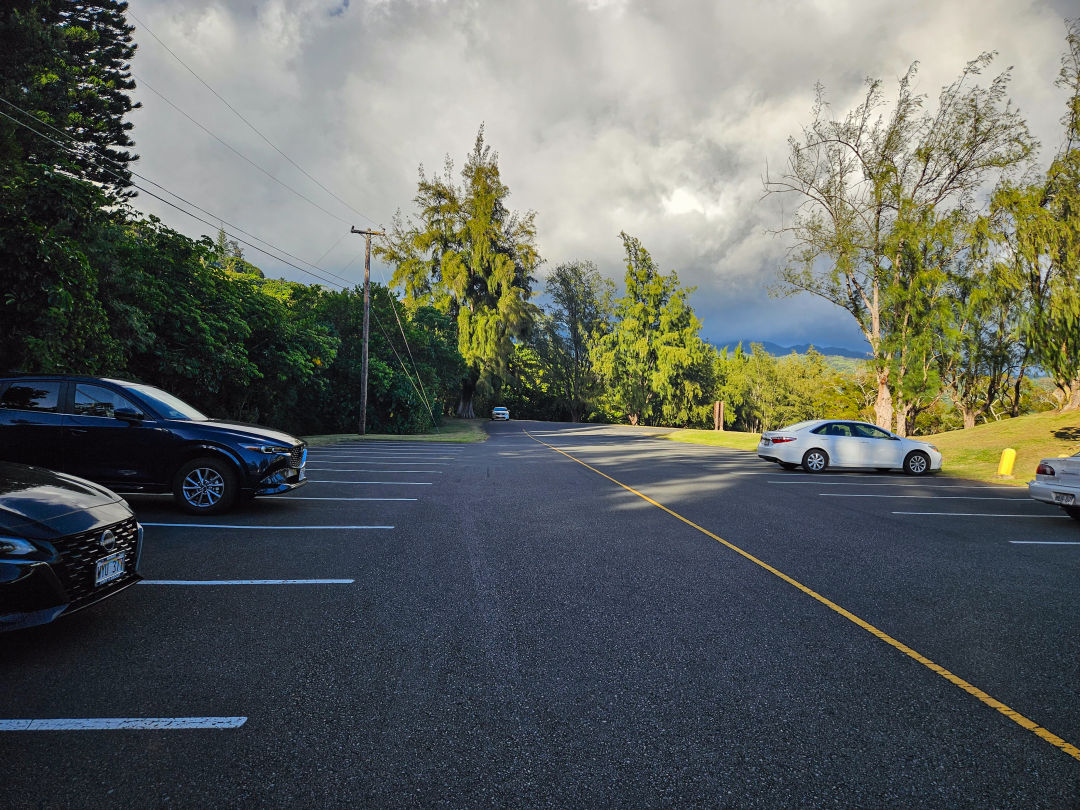 하와이 탄탈루스 전망대 주차장