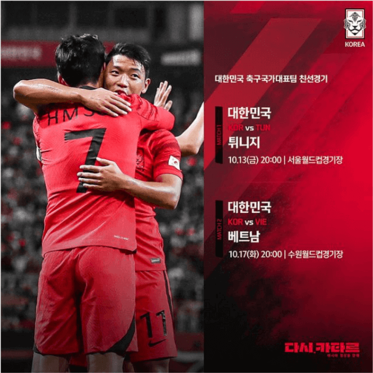 대한민국대결팀 튀니지와 베트남 결정 장면