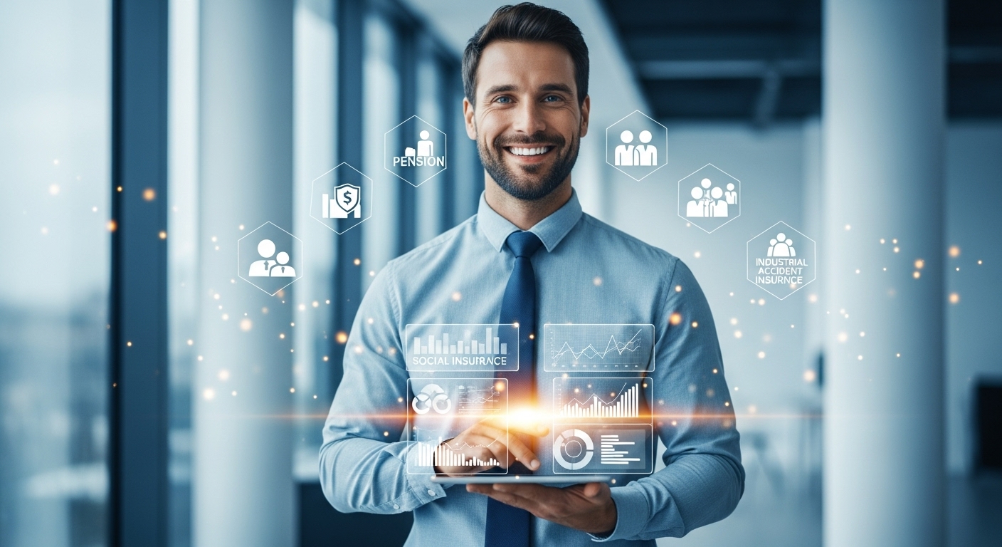 2025년 4대보험 변경사항과 숨겨진 혜택을 이해하고 활용하는 스마트한 직장인의 모습