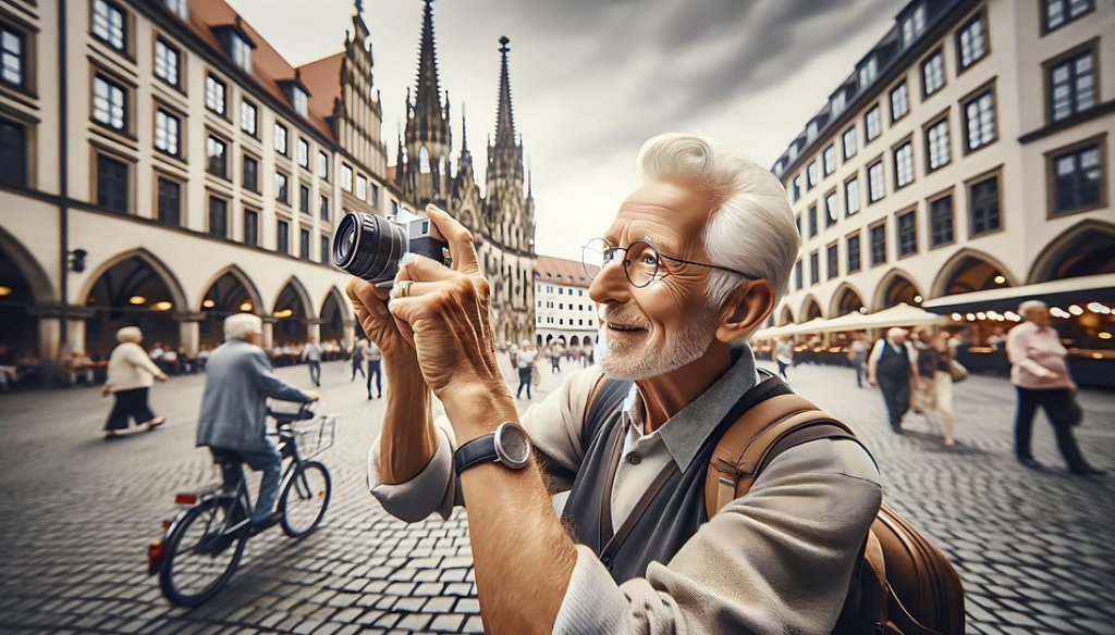 퇴직한 노인 관련 사진