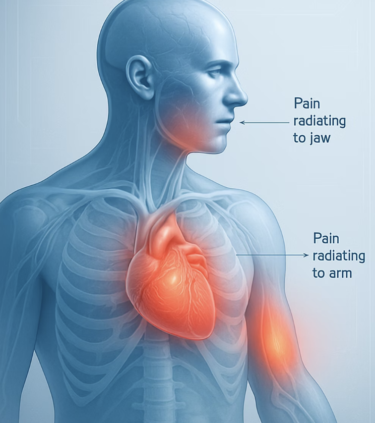 단순 흉통이 아닐 때&amp;#44; 놓치기 쉬운 초기 신호들