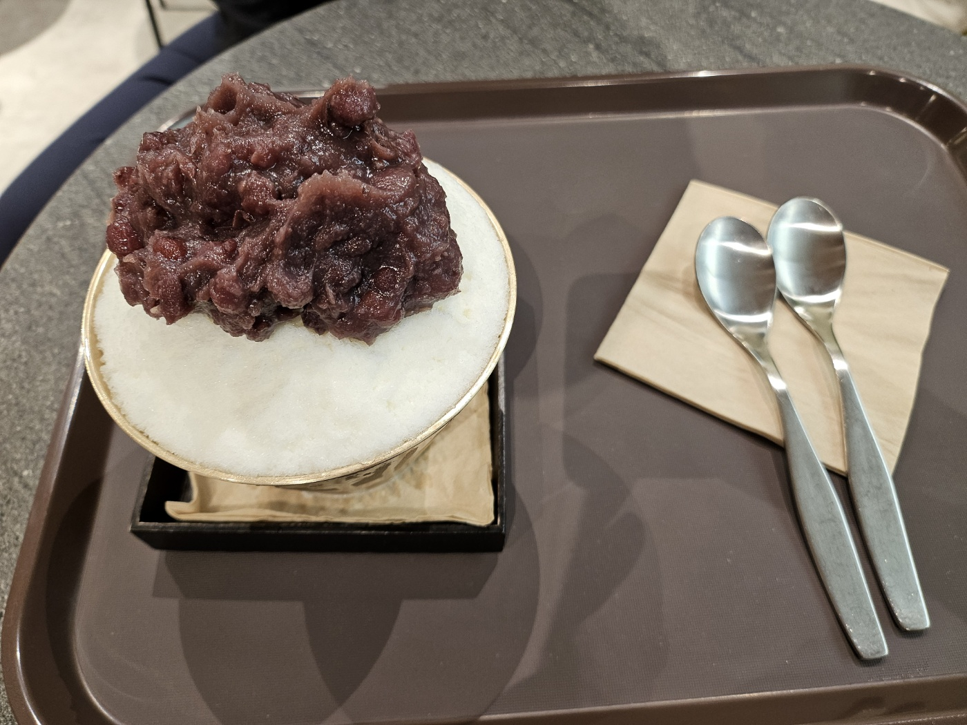팥고당 팥빙수
