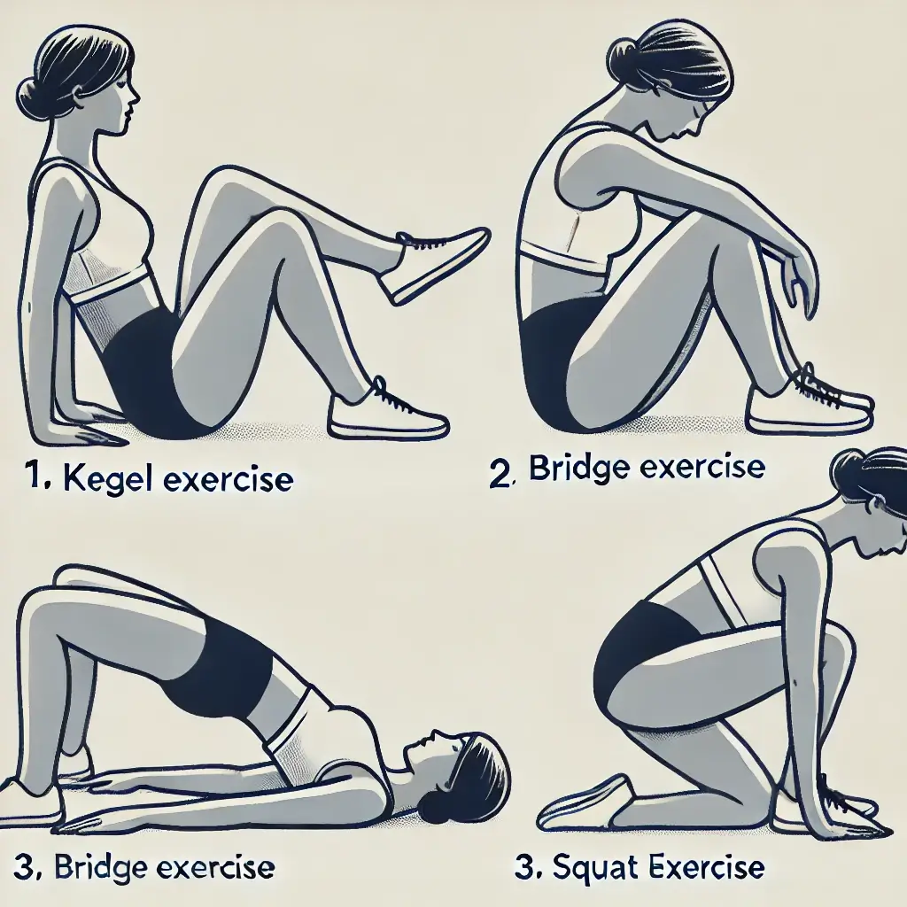 요실금에 좋은 골반저근 운동