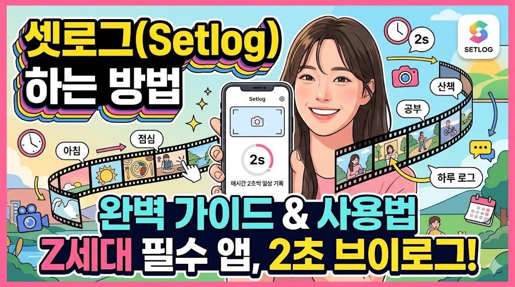 셋로그 하는방법