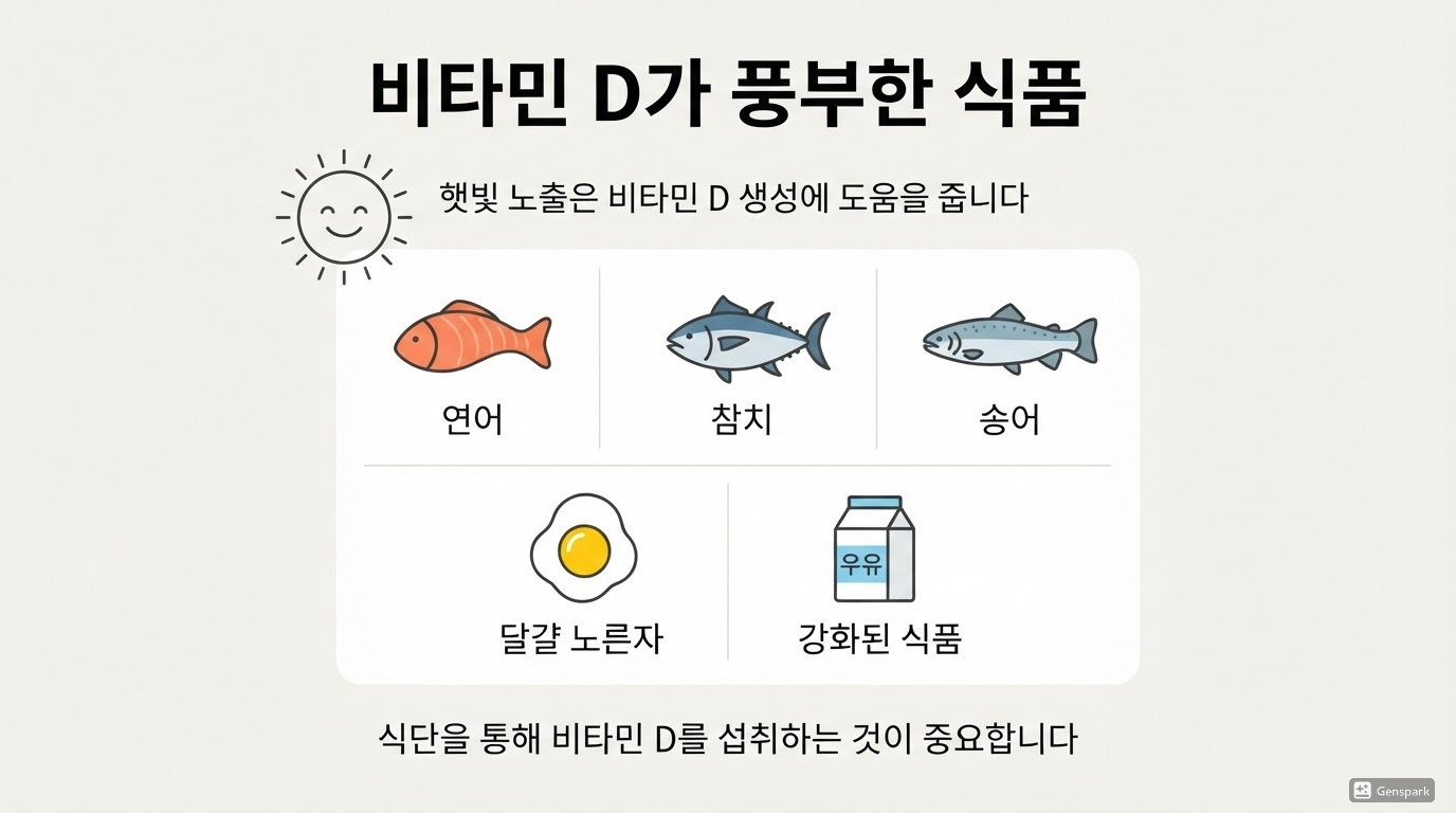 비타민D가 풍부한 음식