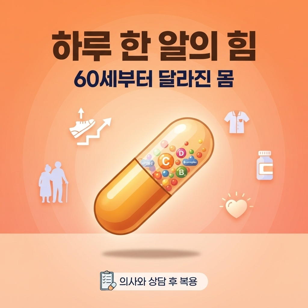 "몸이 확실히 다르네"&hellip;60세부터 시작한 '하루 한 알'의 효과