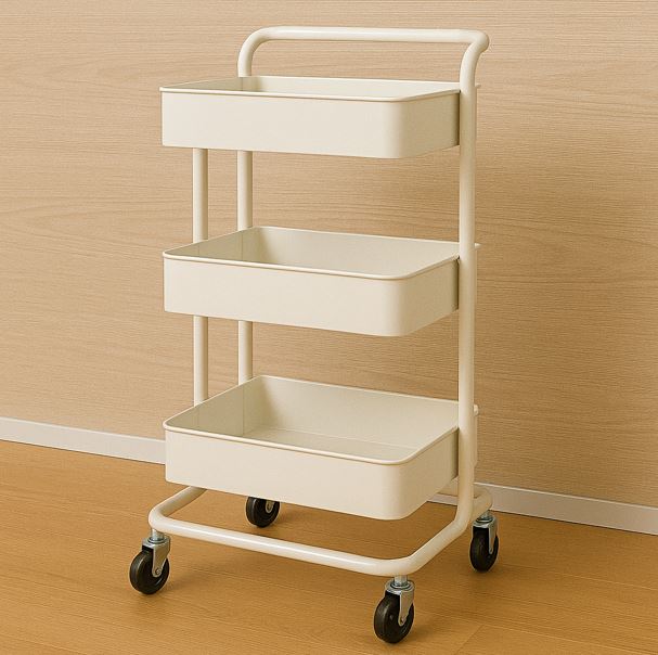 주방에서 많이 사용되는 형태는 멀티 트롤리의 모습