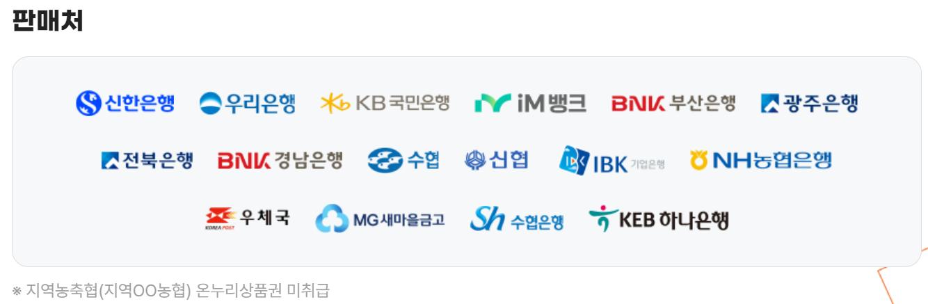 추석 온누리상품권 할인