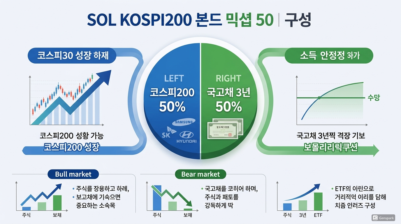 SOL 코스피200채권혼합50 ETF란?