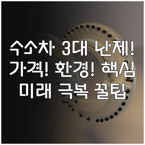 수소차 FCEV, 가격 경쟁력과 친환..