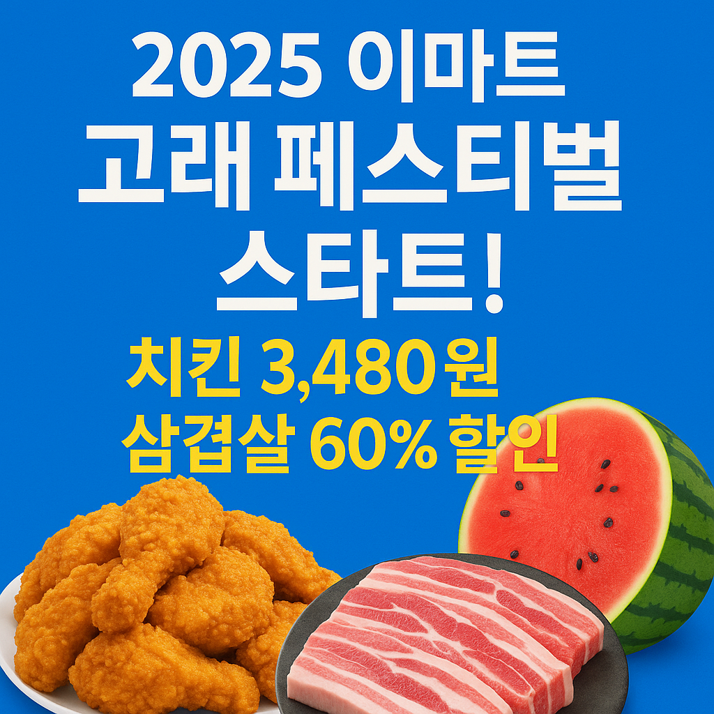 이마트 '고래잇 페스타 쿨 썸머 세일'