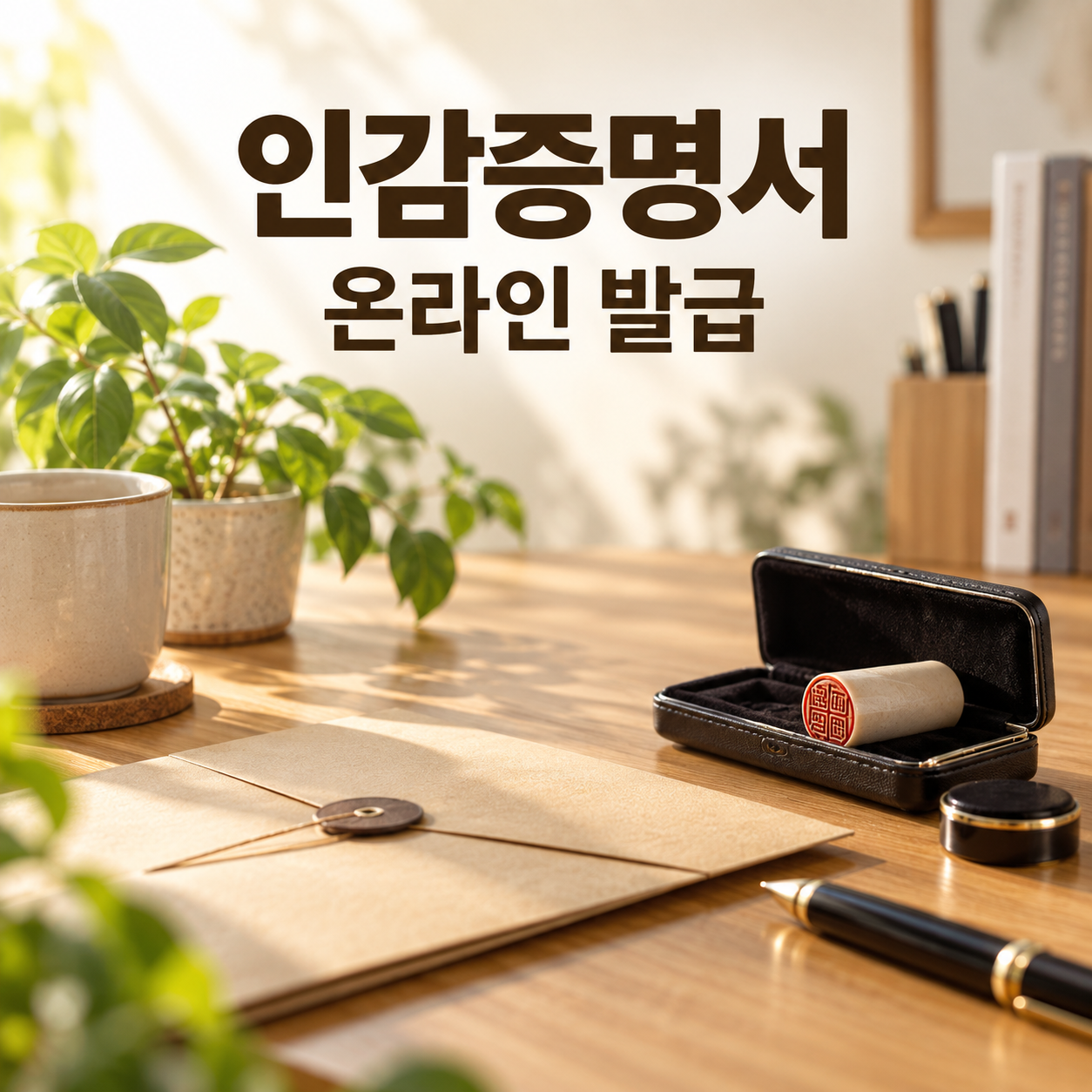 인감증명서 인터넷 발급방법 대표 이미지
