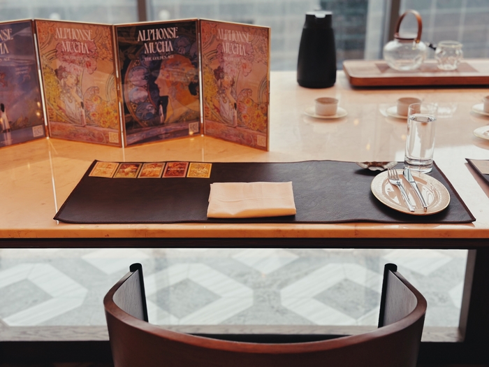 차 오마카세 디저트