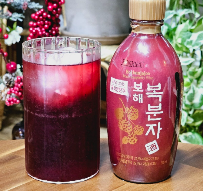보해-복분자술