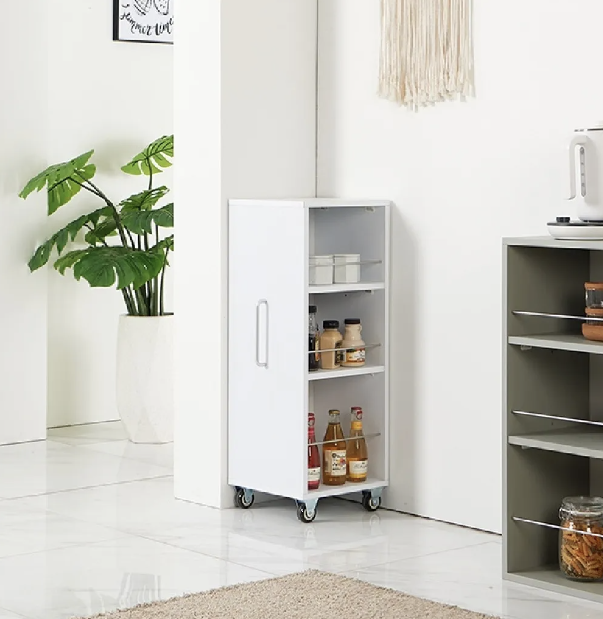 주방 틈세수납장 이미지