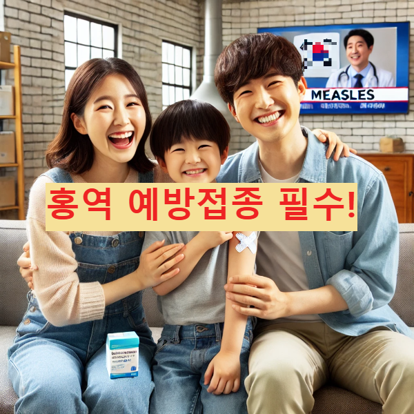홍역 예방주사