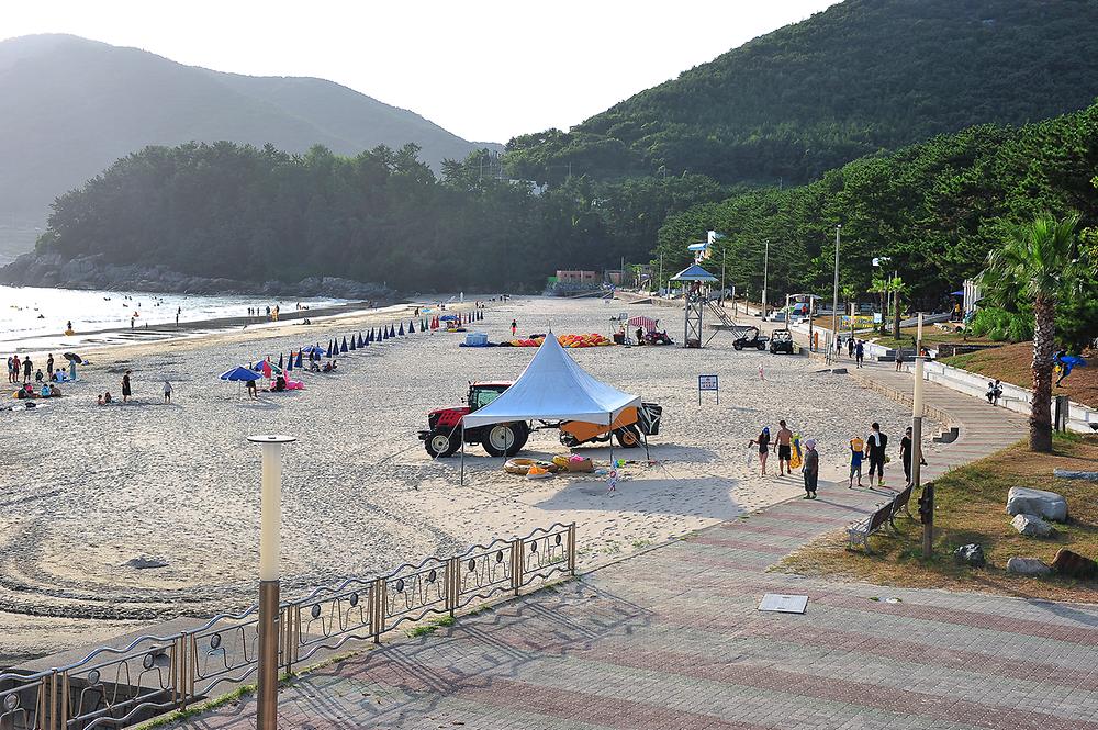 경상남도 남해군 송정솔바람야영장