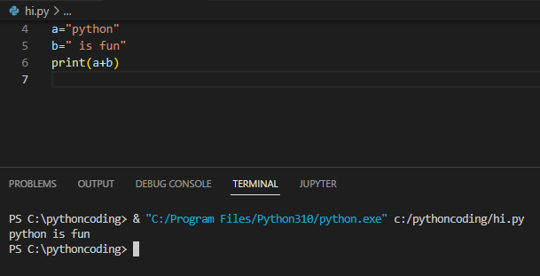 파이썬 문자열 연산