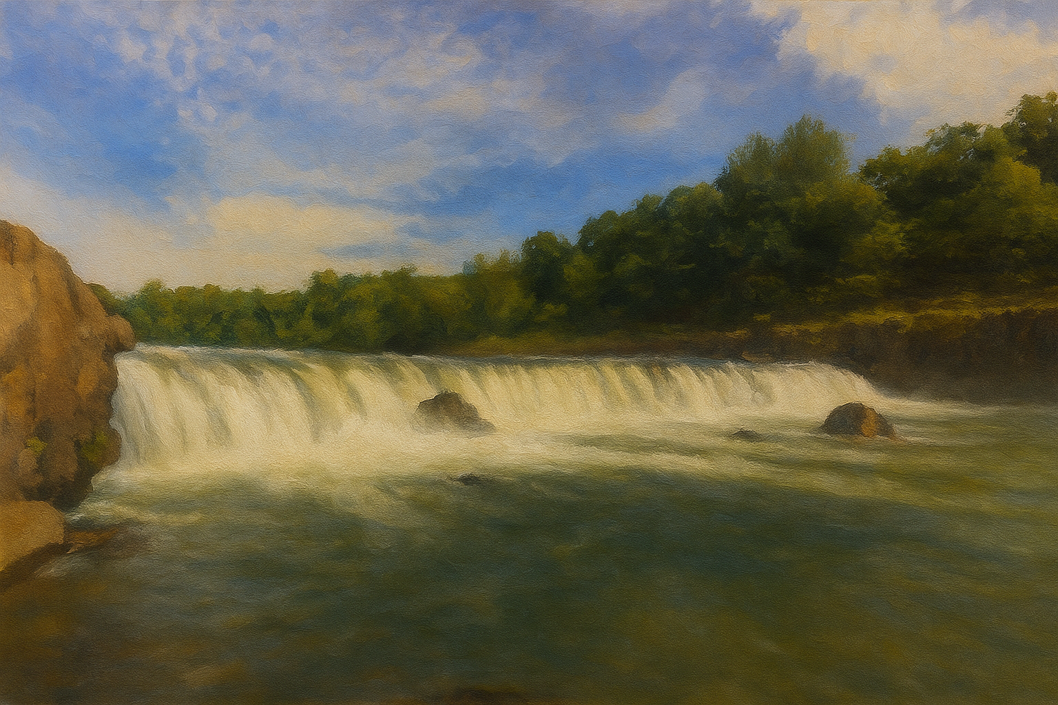 철원 직탕폭포 사진