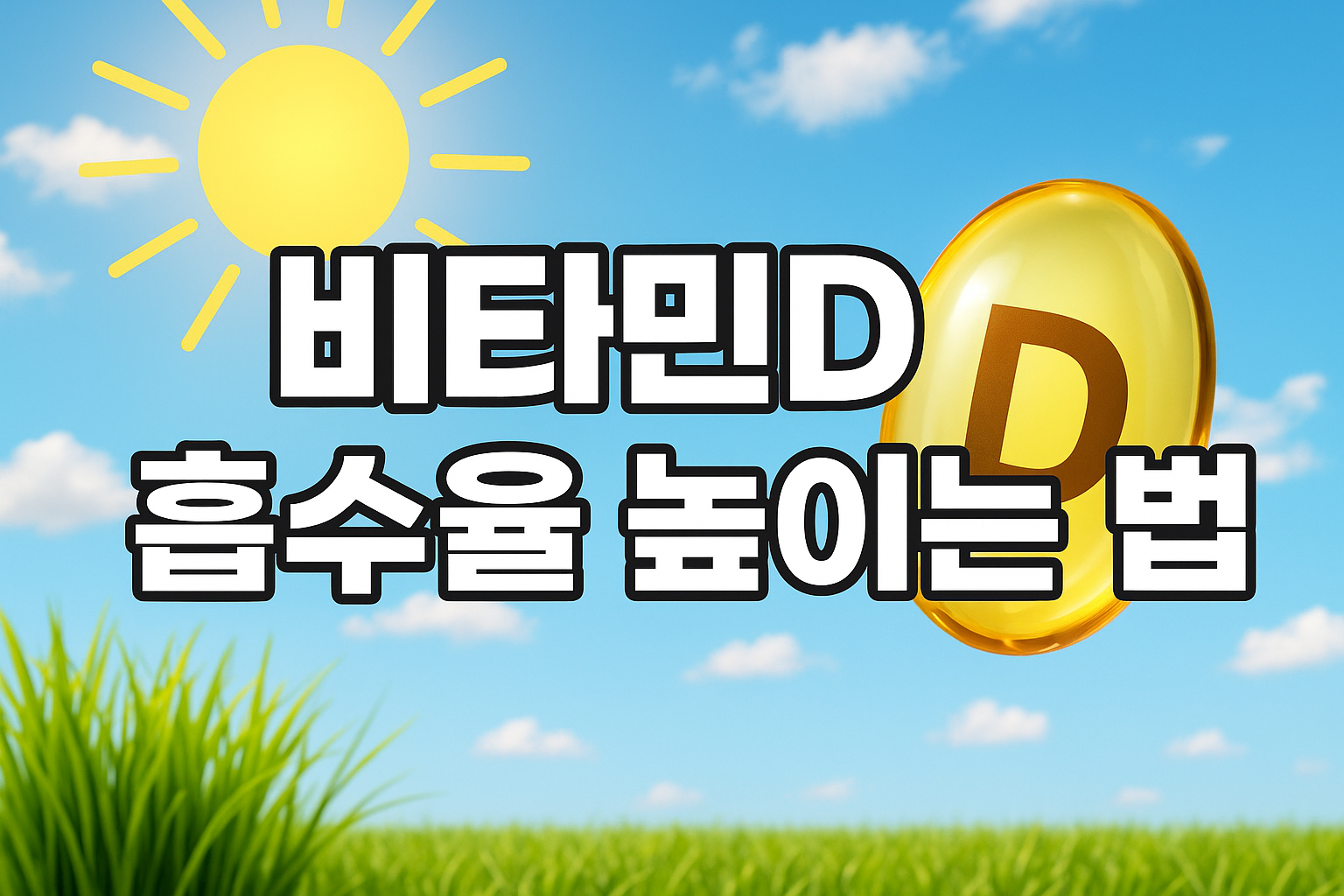 비타민D 흡수율 높이는 법