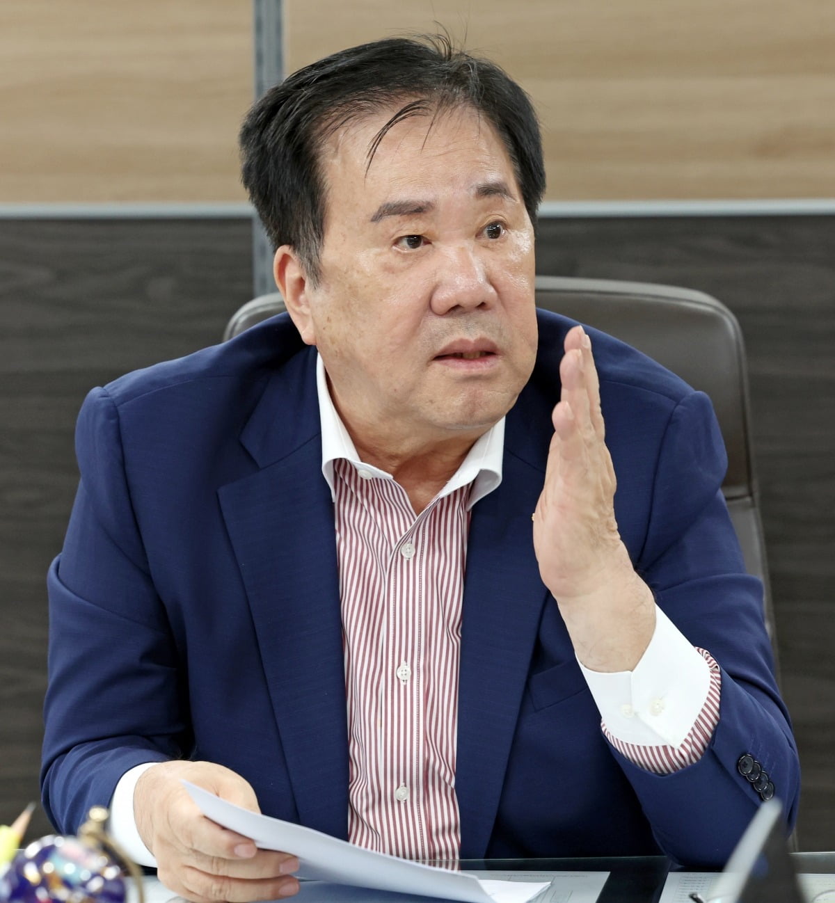 우오현 SM그룹 회장.