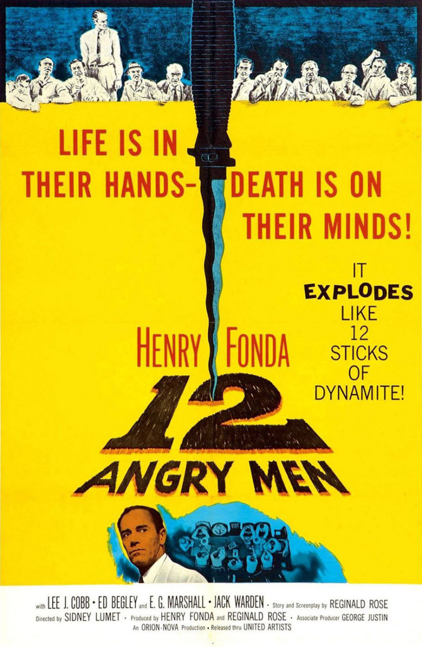 ai시대, 인간의 판단, 신뢰, 12명의 성난 사람들, 영화