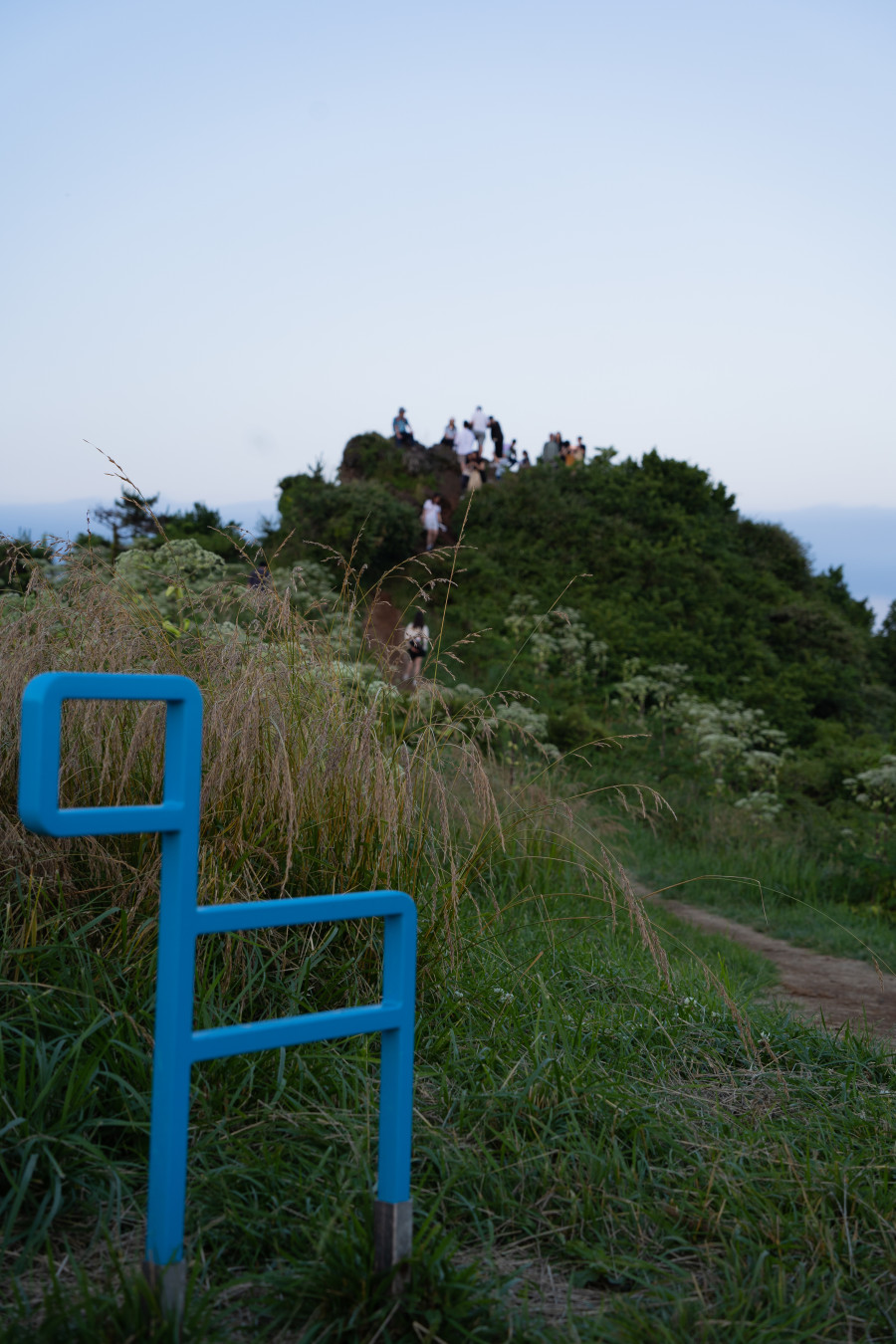 군산 오름 정상