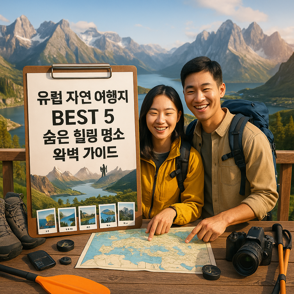 유럽 자연 여행지 BEST 5 숨은 힐링 명소 완벽 가이드