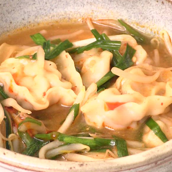 초간단 만두국