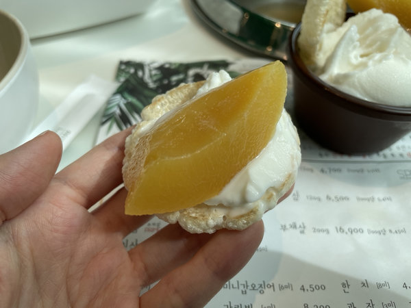 봄담아 샤브샤브 - 디저트