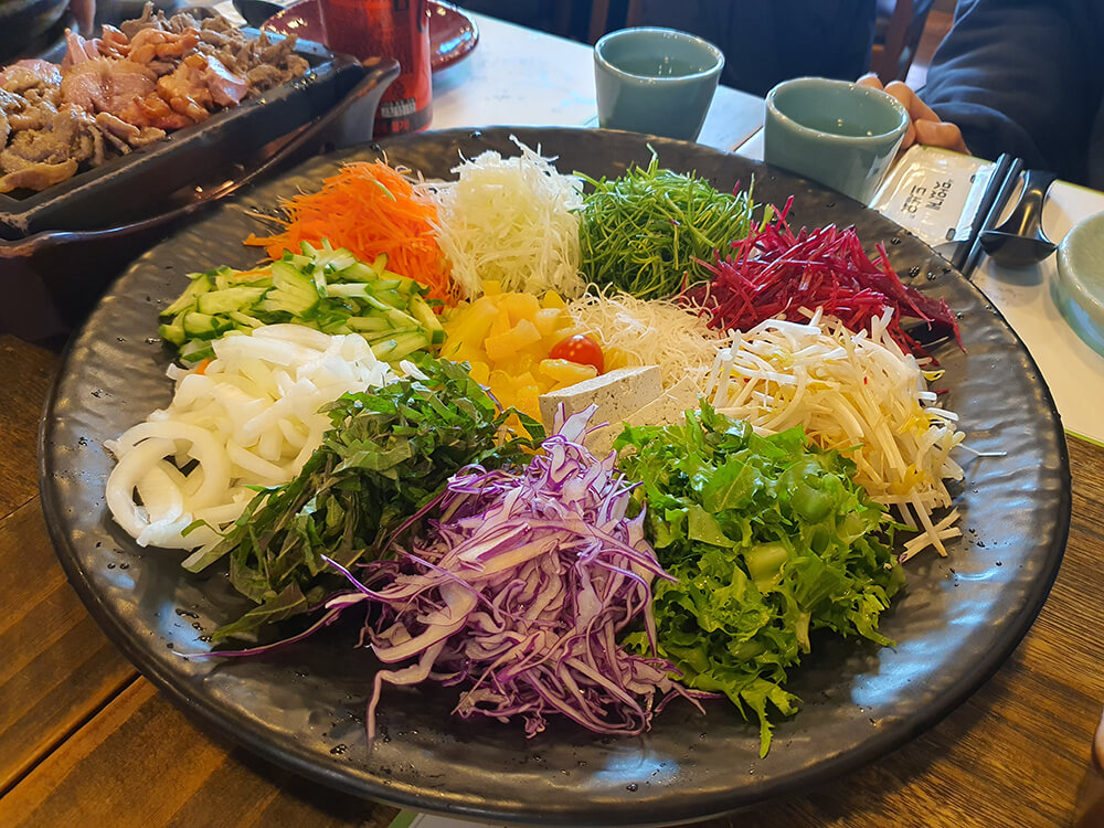 판교 운중동 다채로움 월남쌈