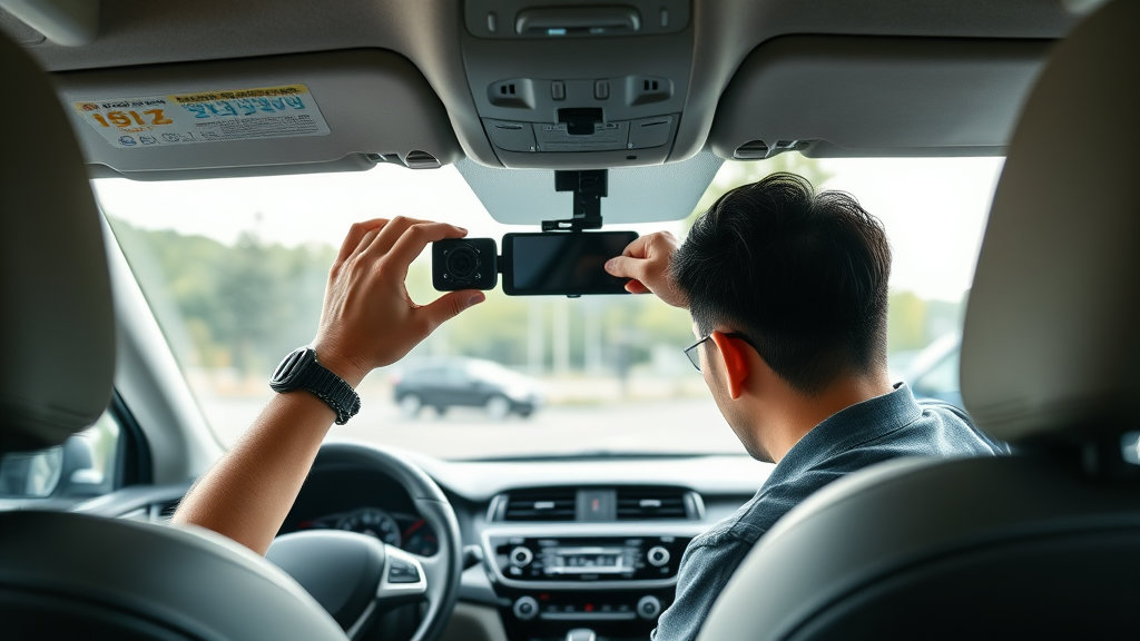 초보 운전자를 위한 블랙박스 설치 가이드