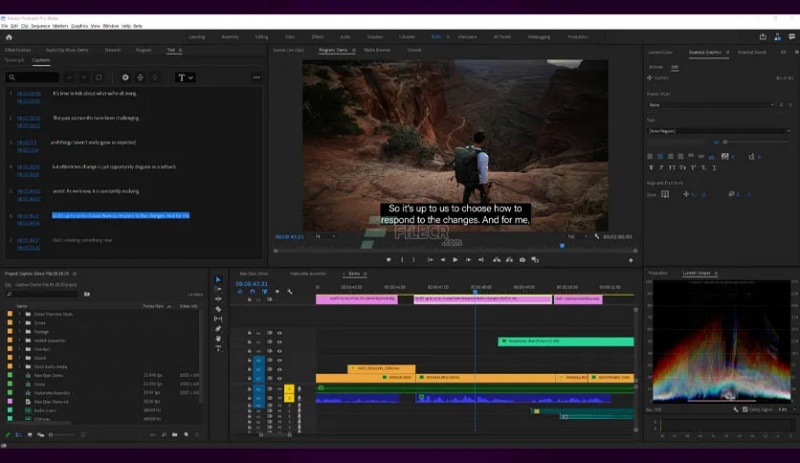 프리미어 프로 2022 자동자막 크랙