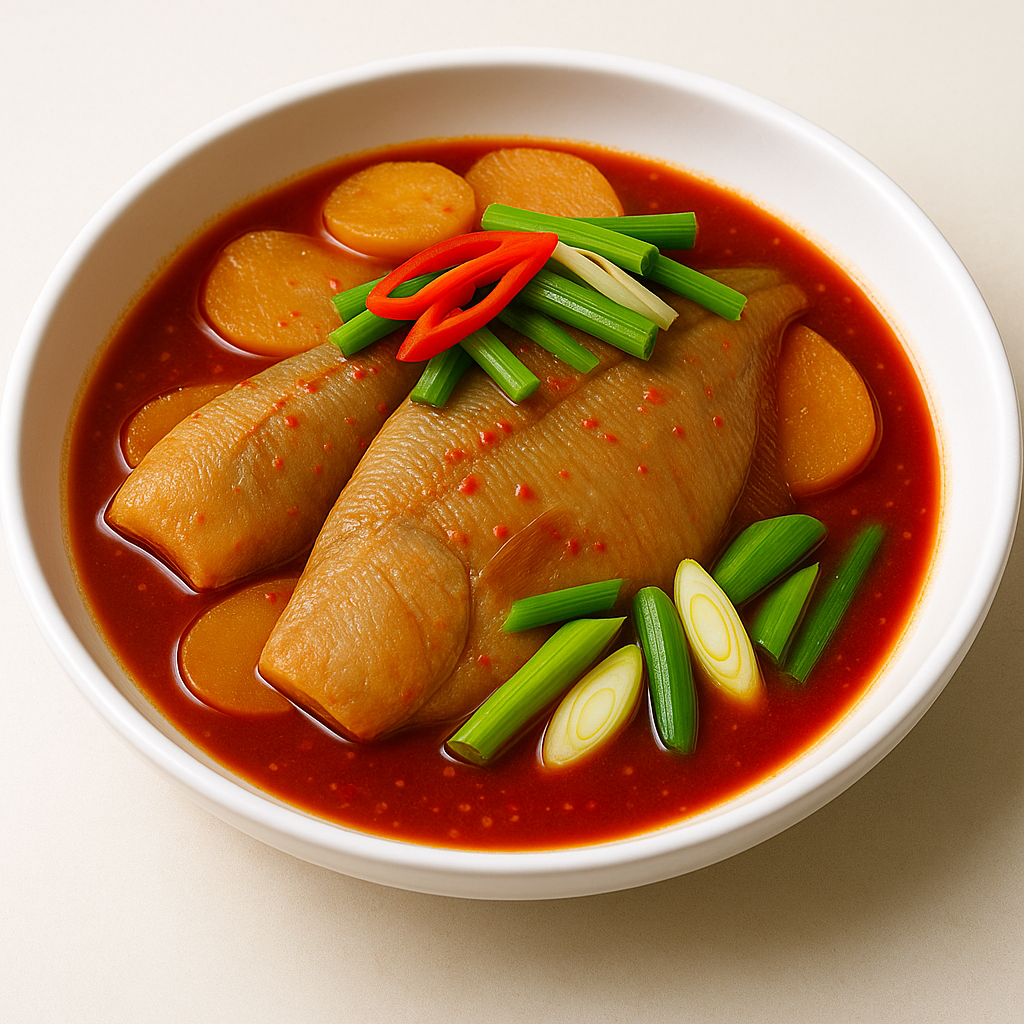 밥이랑 같이 먹기 좋은 가자미조림