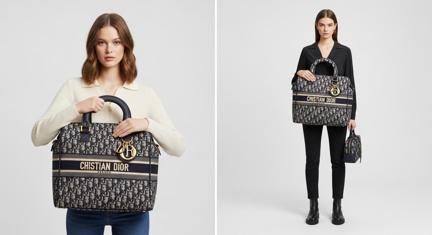 디올 기저귀 가방