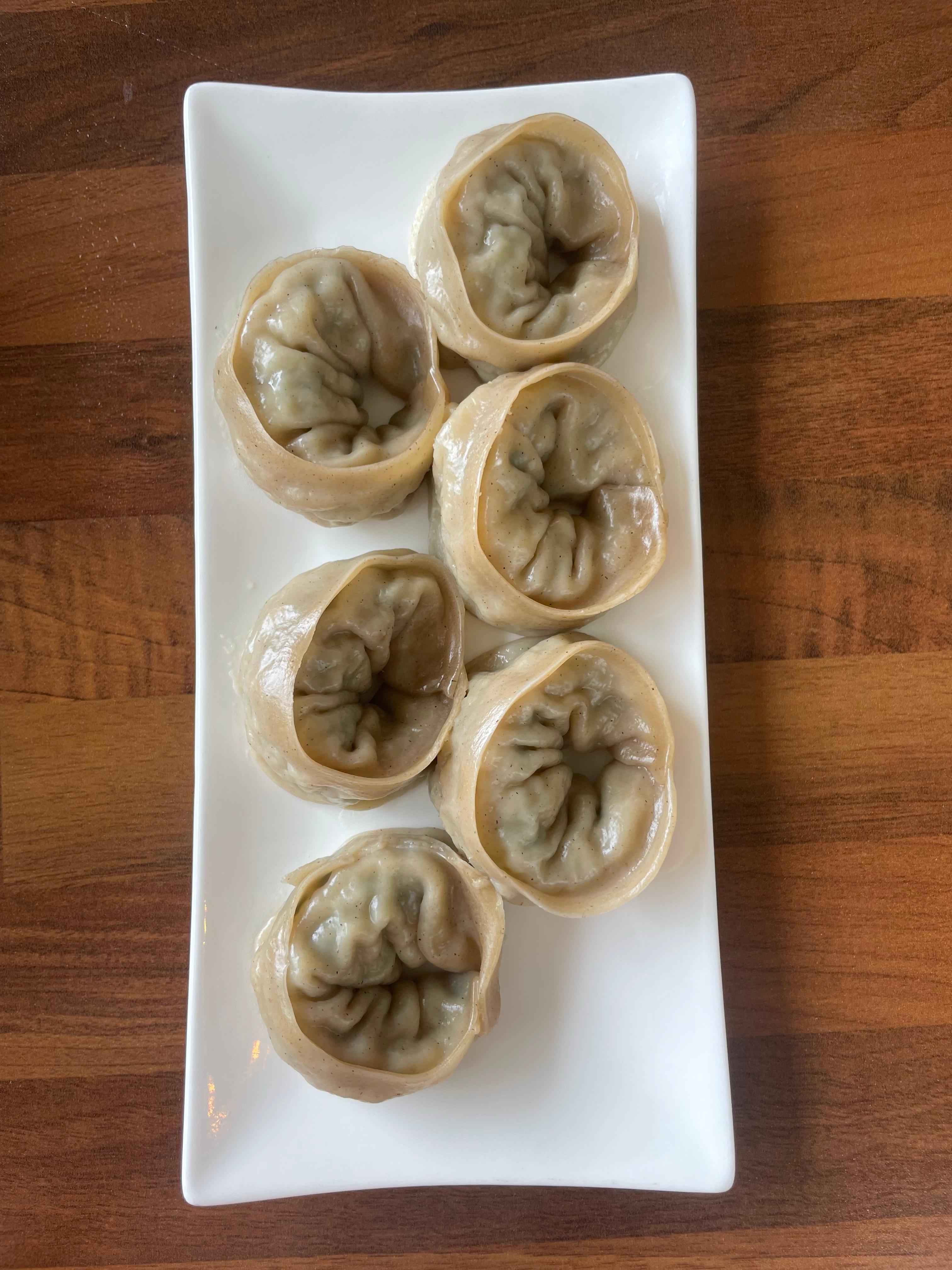 메밀피와 꿩고기로 만든 꿩만두도 함께 맛봤습니다