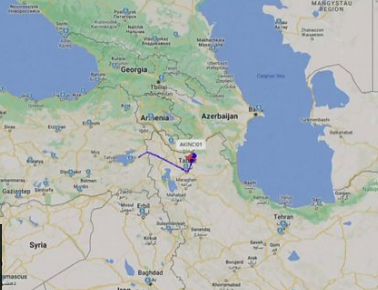 이란 대통령 헬기 추락 현장