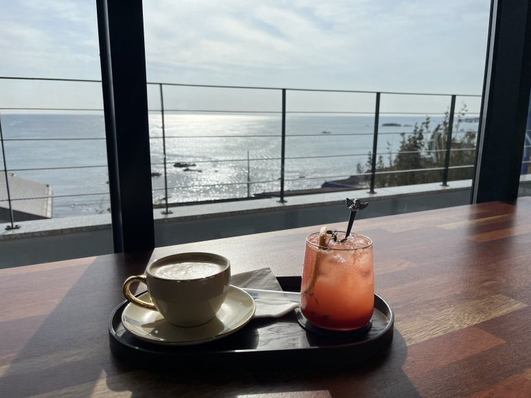 감포이견대카페