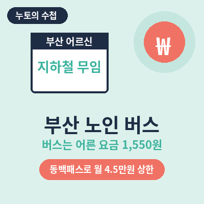 부산 노인 버스 무료 썸네일